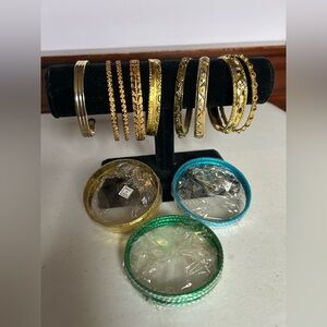 Fashion Jewelry Gold Plated Bracelet Lot 1 New Various Style Design From India
